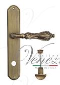 Дверная ручка Venezia на планке PL02 мод. Monte Cristo (мат. бронза) сантехническая