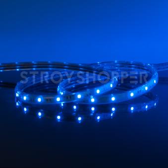 Комплект светодиодной ленты синей 10 м 4,4 Вт/м 60 LED 3528 IP65 LSTR001 220V 4,4W IP65