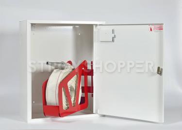 Шкаф пожарный ШПК-310НЗБ навесной закрытый белый