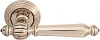 Дверная ручка Melodia мод. Mirella 235P на розетке 50P (серебро + коричневый)
