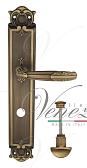 Дверная ручка Venezia на планке PL97 мод. Angelina (мат. бронза) сантехническая