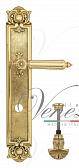 Дверная ручка Venezia на планке PL97 мод. Castello (полир. латунь) сантехническая, пов