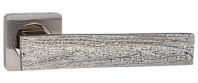 Дверная ручка RENZ мод. Albero - Величественный дуб (матовый никель) DH 652-02 SN
