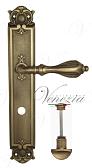 Дверная ручка Venezia на планке PL97 мод. Anafesto (мат. бронза) сантехническая