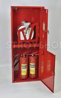 Шкаф пожарный ШПК-320НЗК навесной закрытый красный
